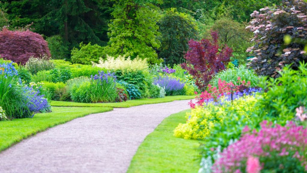 what distinguishes soft from hard landscaping