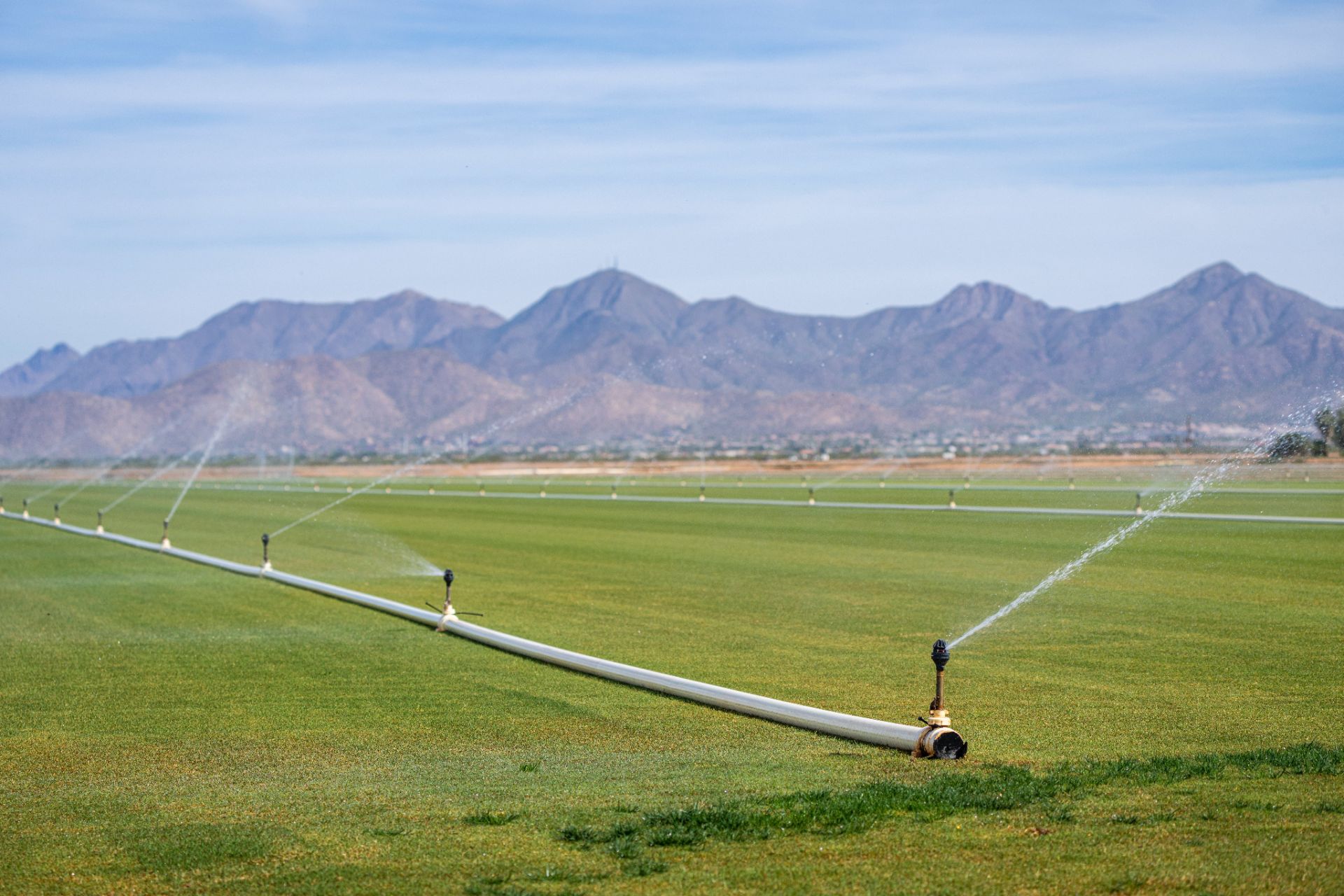 farm field irrigation